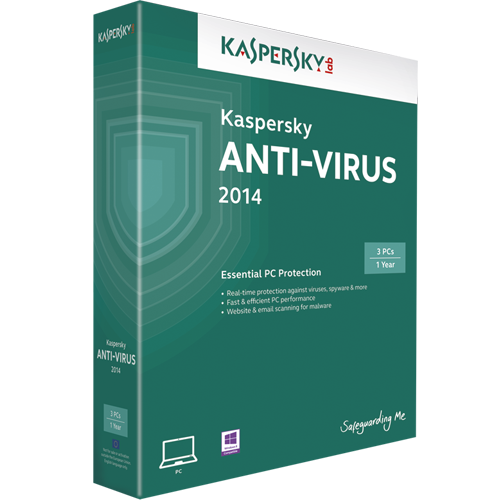 Phần mềm diệt virus Kaspersky Anti Virus 2014