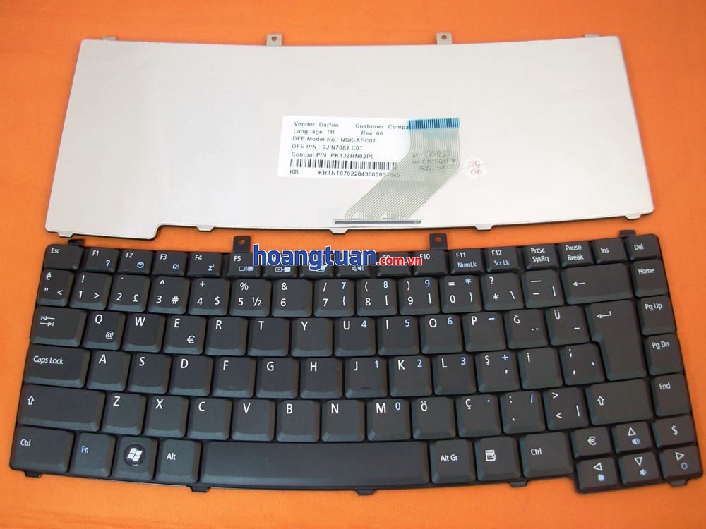 Bàn phim Keyboard Acer TravelMate 2200 2400 2450 4150 4650 keyboard