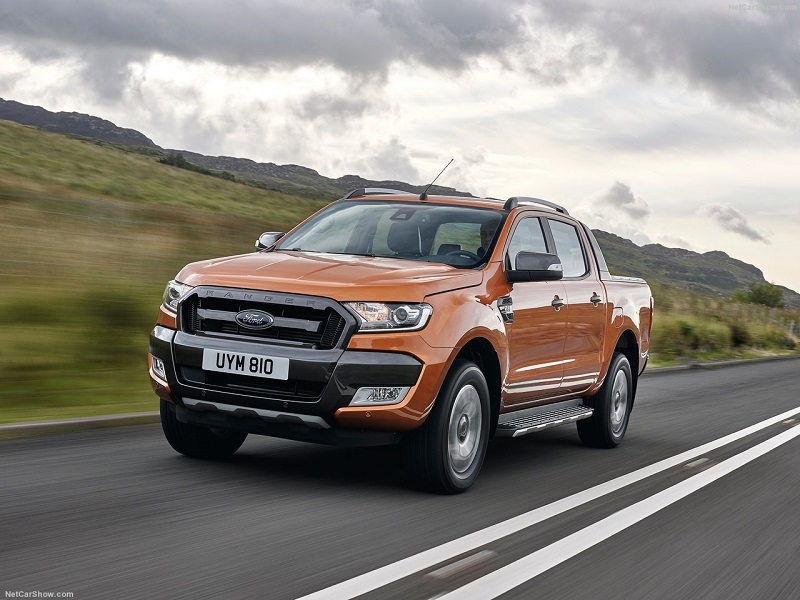 Xe bán tải ford màu cam giá tốt tại Hà nội có xe giao ngay