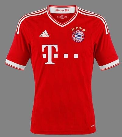 Áo bóng đá bayern munich sân nhà 2013 - 2014