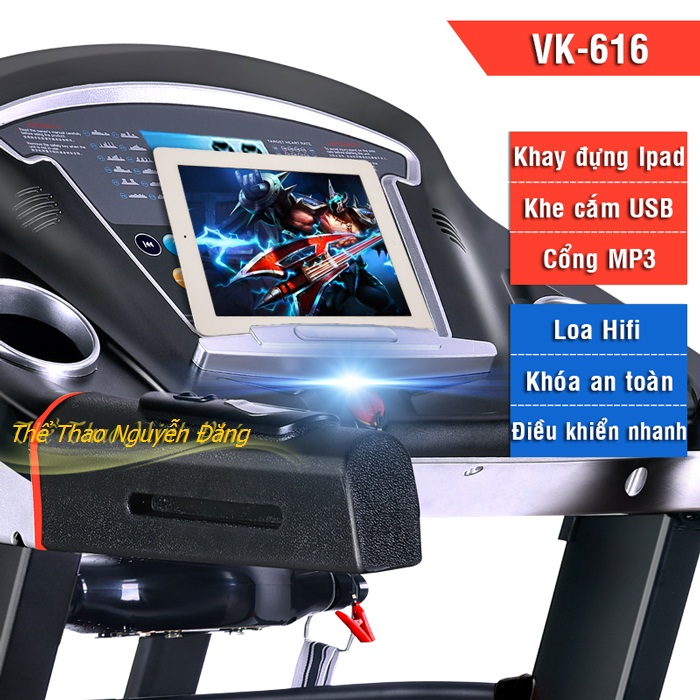 Máy chạy bộ điện Viking VK-616