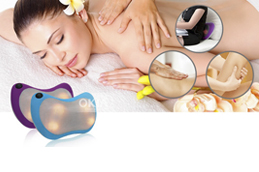 Termination of migraine by massage pillow