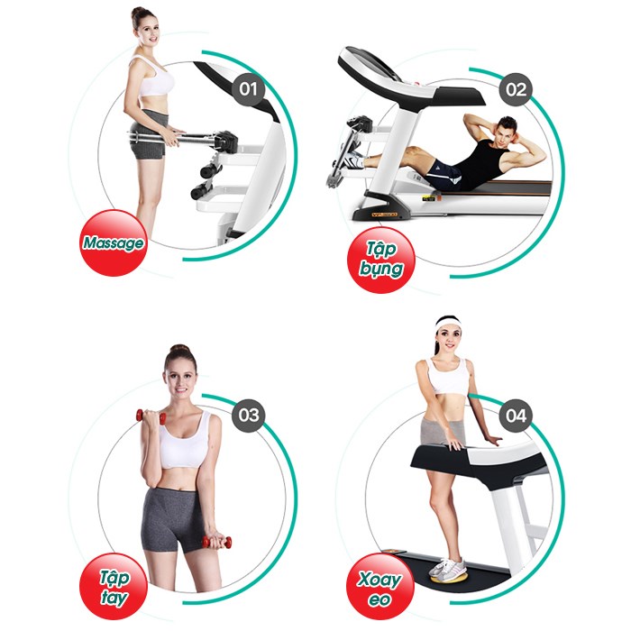 Máy chạy bộ điện HQ-9600