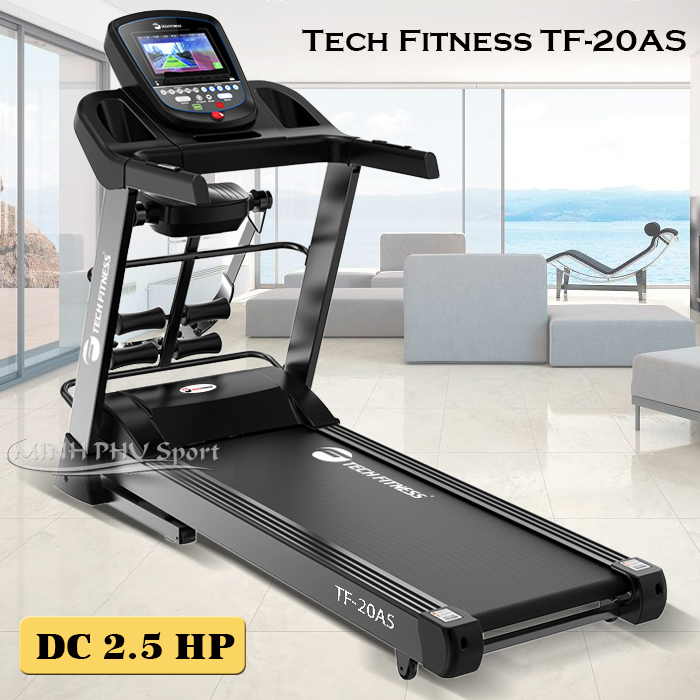 Máy chạy bộ điện Tech Fitness TF-20AS