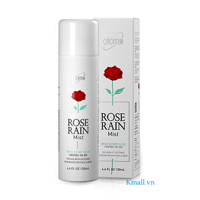 Xịt khoáng hoa hồng Atomy Rose Rain Mist