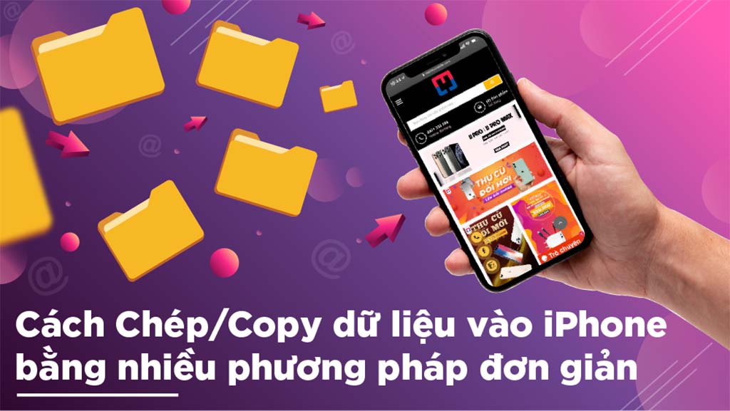copy video từ máy tính vào iphone
