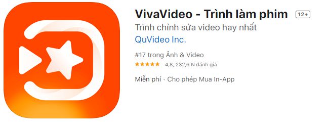 cach lam video tren dien thoai iphone bang viva video