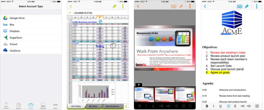 office cho ios docs to go preminum