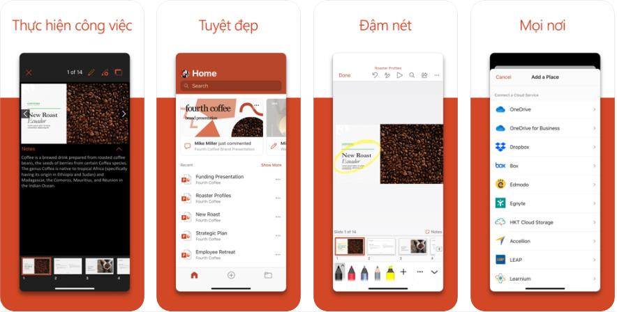 tải office powerpint cho iphone