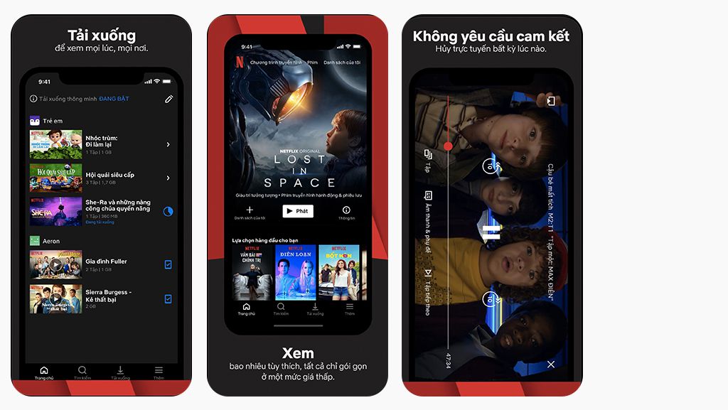 Neflix - ứng dụng xem video trên ios