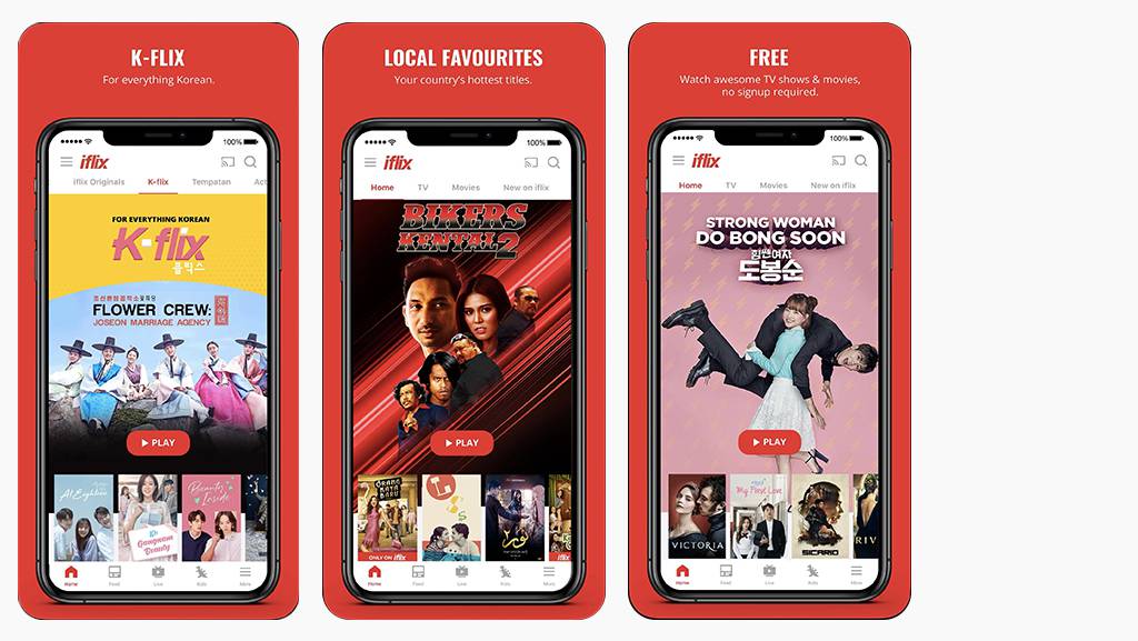 iFlix - phần mêm coi phim trên điện thoại