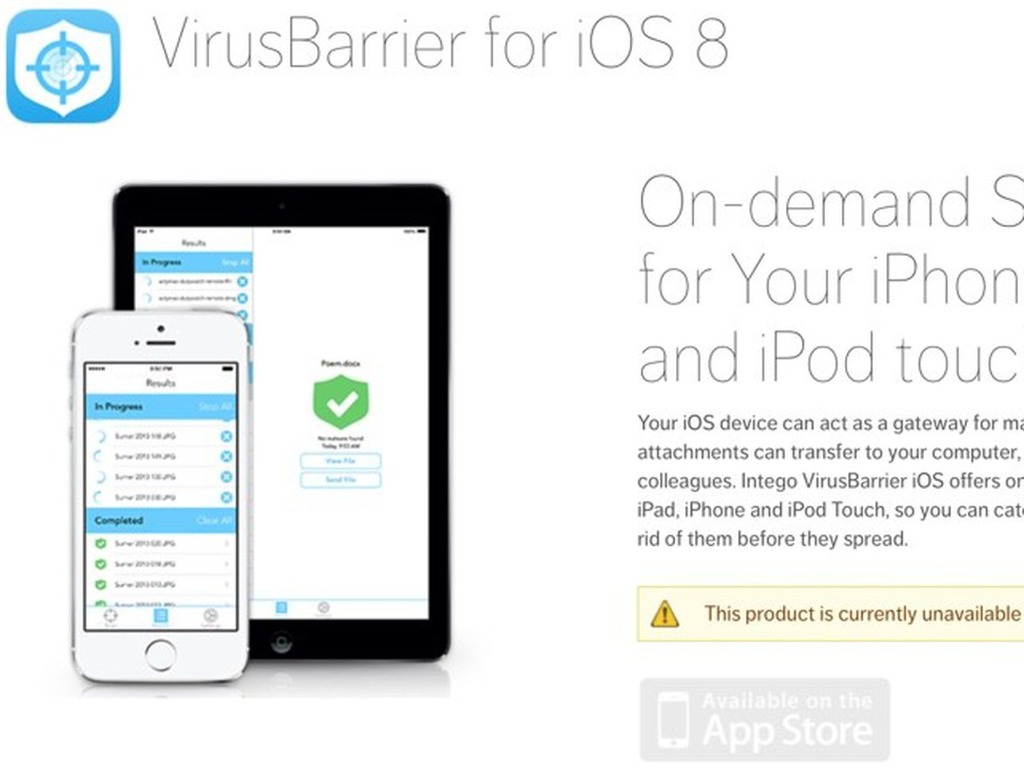VirusBarrier Express cho iOS