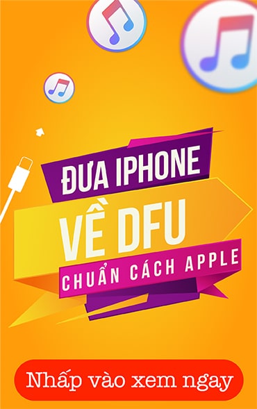 Phần mềm đưa iPhone về chế độ DFU