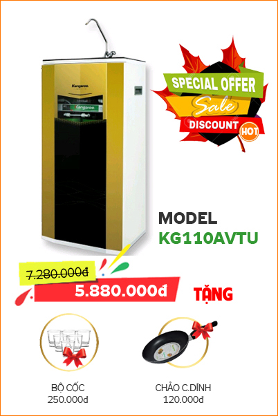 máy lọc nước kangaroo KG110