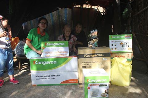 Chương trình từ thiện tại Xã Tóc Tiên Huyện Châu Đức.