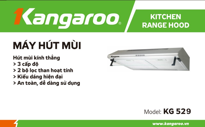 Máy hút mùi Kangaroo KG529