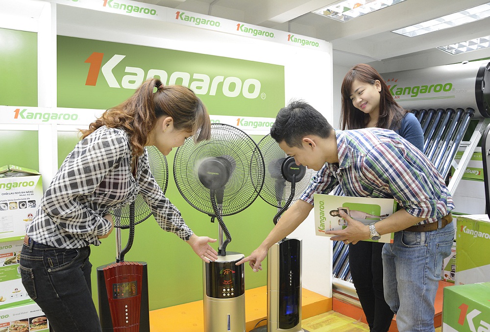 chương trình khuyến mại khi mua quạt phun sương kangaroo
