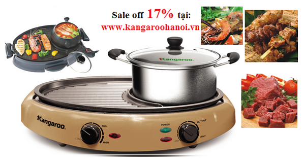 bếp lẩu nướng kangaroo