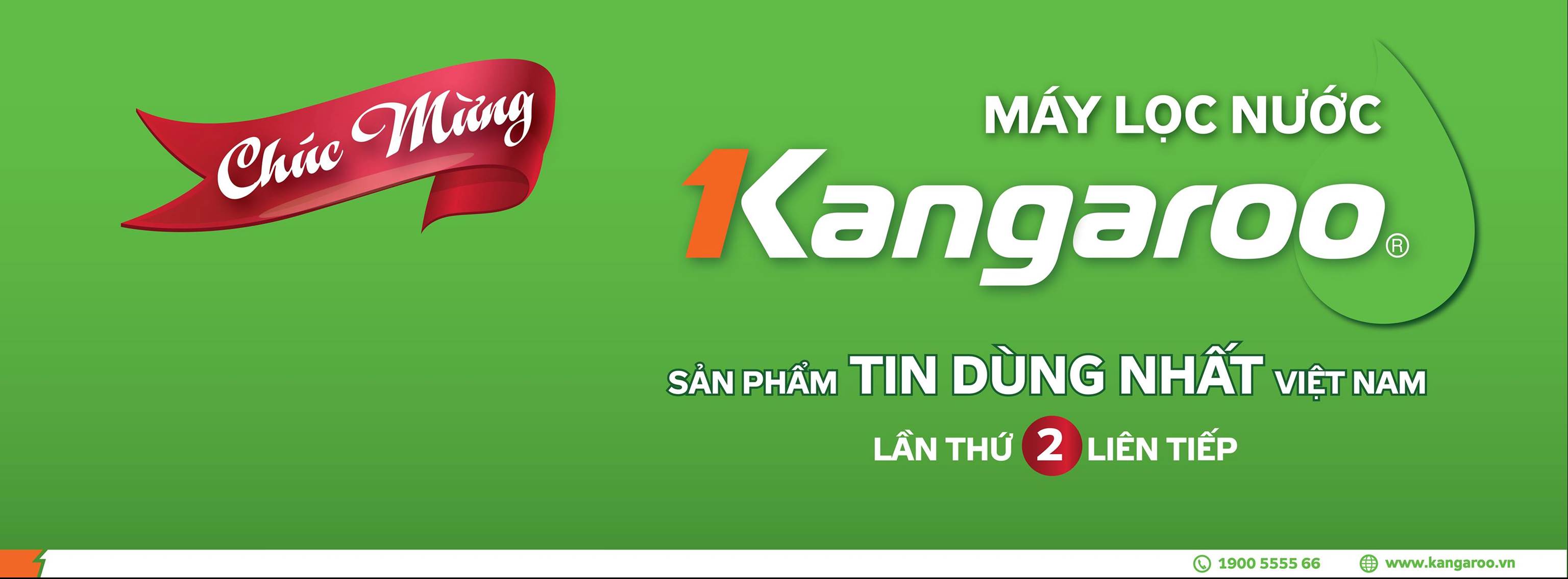 máy lọc nước kangaroo được tin dùng
