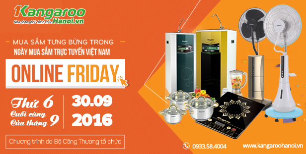 Online Friday - Lễ hội mua sắm mùa thu