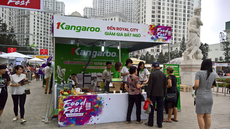 kangaroostore tại Foodfest 2017