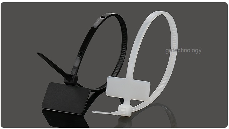 Dây thít đánh dấu bảng tên HCT100, dây rút đánh dấu bảng tên, dây lạt nhựa bảng tên