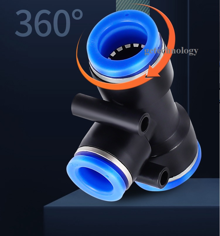 Đầu nối khí chữ T PEG