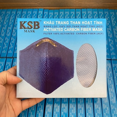 Lõi than hoạt tính KSB dùng cho khẩu trang KSB và NEOMASK VC65, NC95