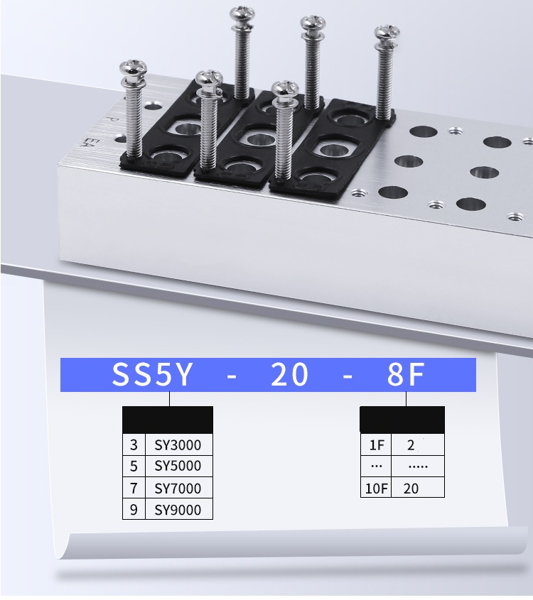 Đế van SMC SS5Y5 Đế van SS5Y5