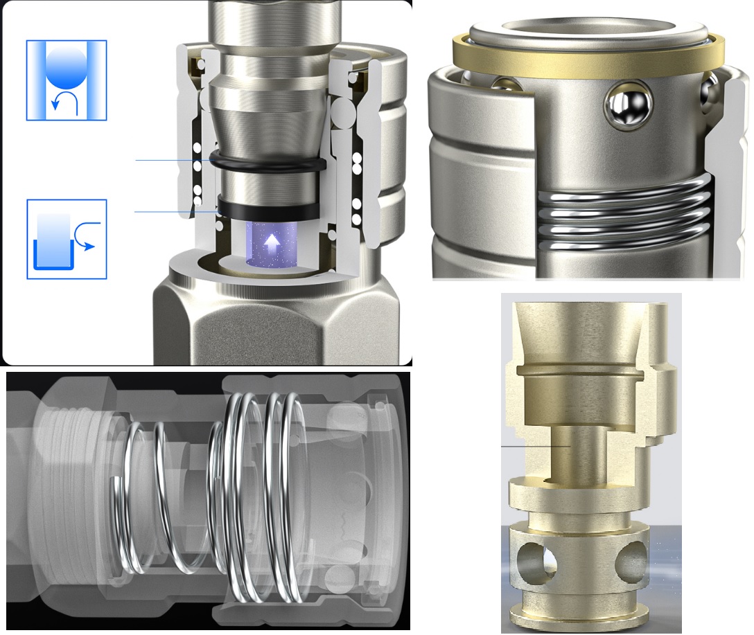 Đầu nối nhanh PP SP PH SH PM SM PF SF