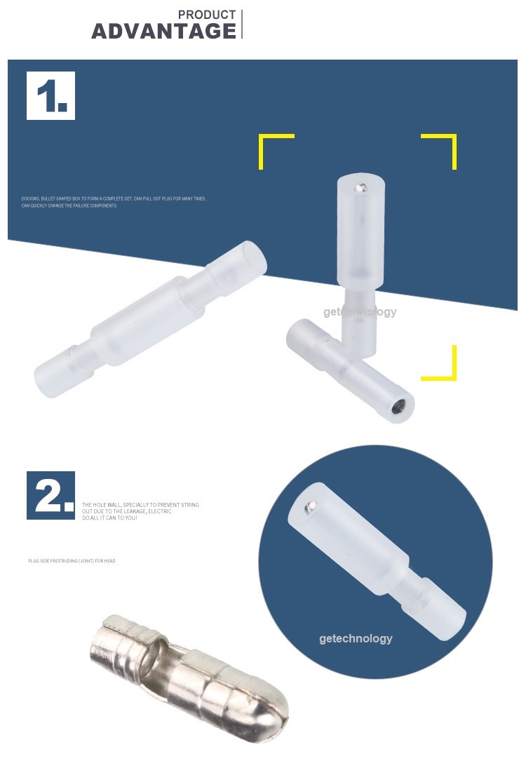 Đầu cốt nối nhanh dây điện đầu đực đầu cái FRFNY0.5-075 MRFNY0.5-075 FRFNY1.25-156 MRFNY1.25-156 FRFNY2-156 MRFNY2-156