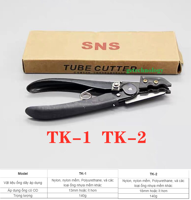 Kéo cắt ống dây khí Tk-1 TK-2 TK-3 SMC SNS