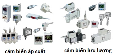 thiết bị khí nén smc - cảm biến áp suất - cảm biến lưu lượng
