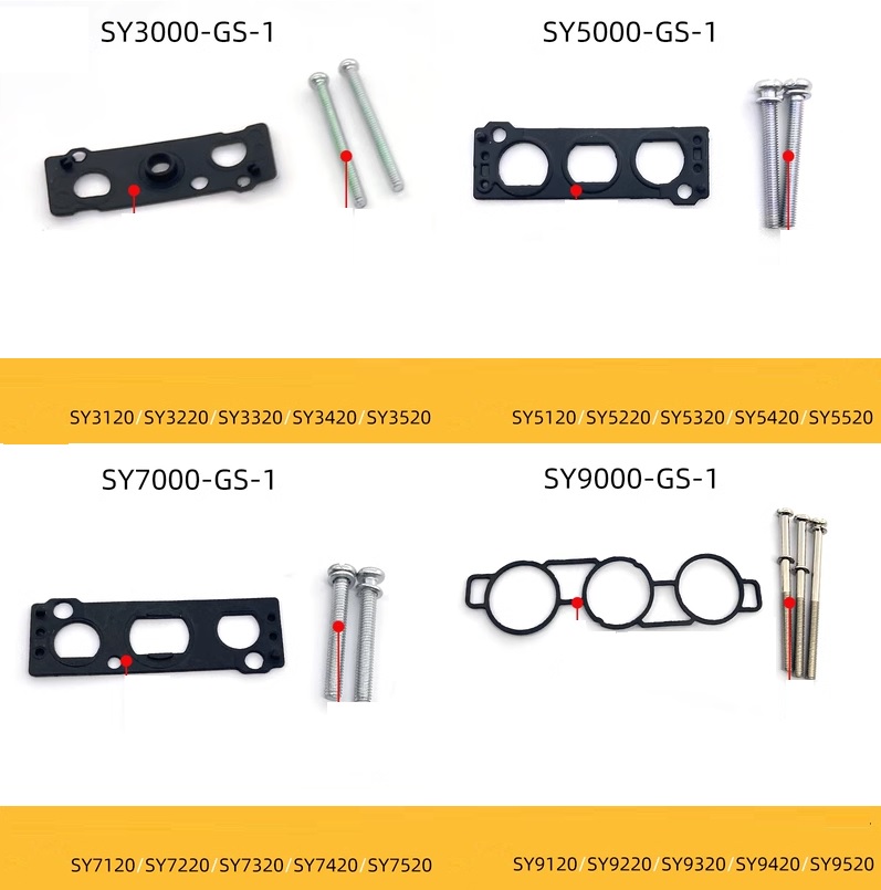 Gioăng đế van SY3000-GS-1/5000-GS-1/7000-GS-1/9000-GS-1 bịt đế van SY3000/5000/7000/9000-26-GS-9A