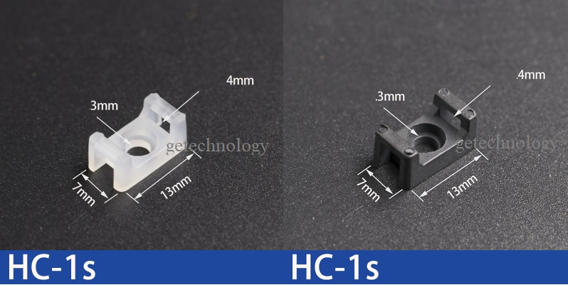 Đai dây thít, đế cố định dây thít, gối đỡ dây thít HC-1, HC-2S, HC-04, HC-4, HC-05, HC-2, HC-1M, HC-0M, HC-1S