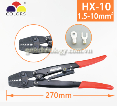 kìm bấm đầu cốt HX-10