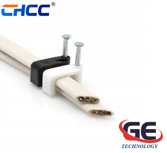 Kép giữ dây cáp hình vuông, kẹp giữ dây điện hãng CHCC 4mm, 5mm, 6mm, 7mm, 8mm, 9mm, 10mm, 12mm, 14mm