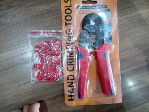 Kìm bấm đầu cốt pin rỗng HSC8 6-4A