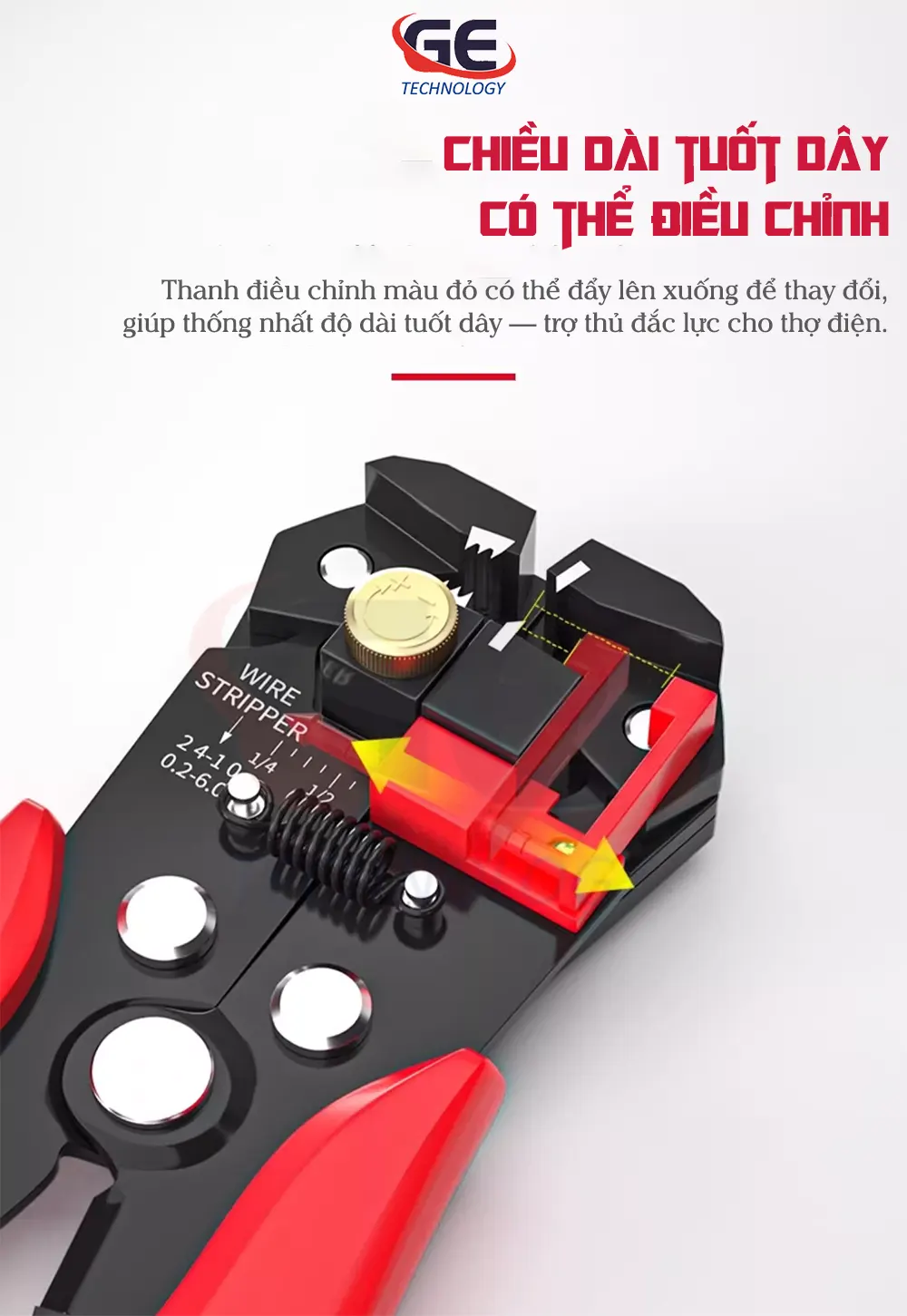 kìm tuốt dây điện đa năng đa kích cỡ, kìm tuốt dây điện thông minh, kìm tuốt dây điện thép hợp kim