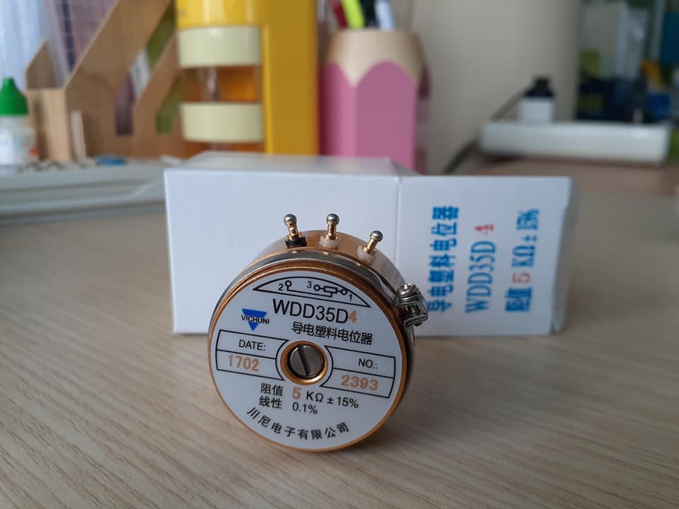 Biến trở vô cấp - potentiometer WDD35D-4 - Biến trở WDD35D-4