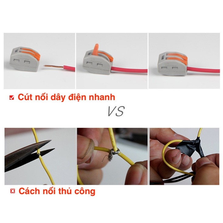 Cút nối dây điện nhanh PCT-212 PCT-213 PCT-215 PCT-218 ĐẦU NỐI DÂY ĐIỆN NHANH PCT-212 PCT-213 PCT-215 PCT-218