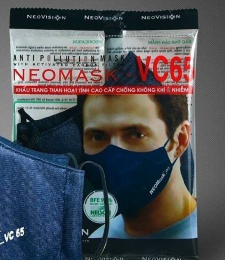 Khẩu trang NEOMASK VC65 chống bụi và hóa chất