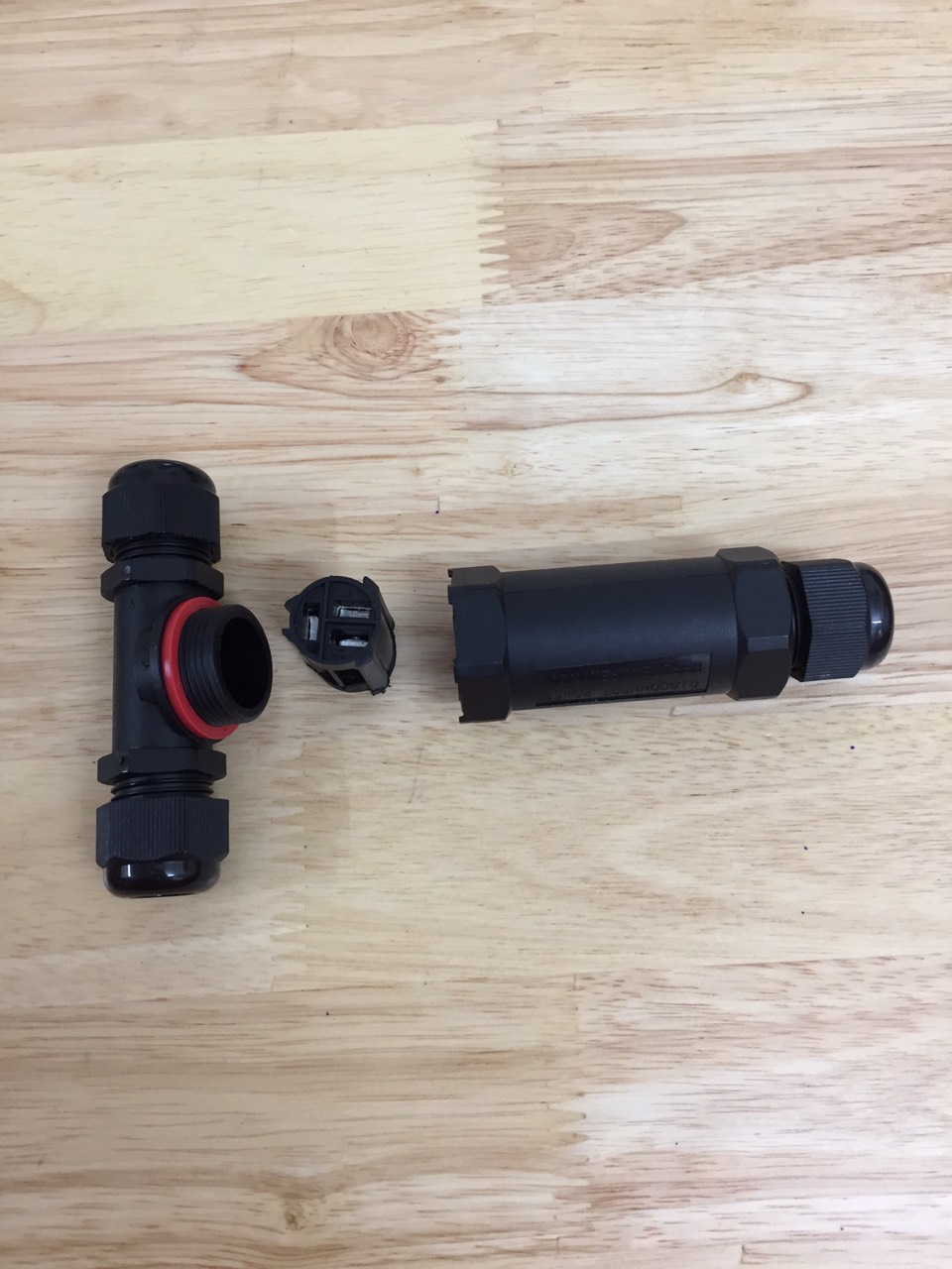 Cút nối dây điện chữ T chống nước, đầu nối nhanh dây điện chữ T chống nước, cút nối nhanh dây điện