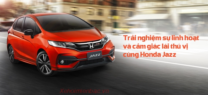 Xe Honda Jazz 1.5 CVT nhỏ gọn, linh hoạt và tiết kiệm