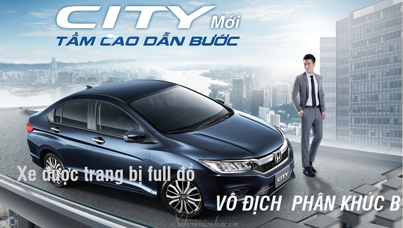 Xe Honda City TOP 2018 với nhiều trang thiết bị hiện đại