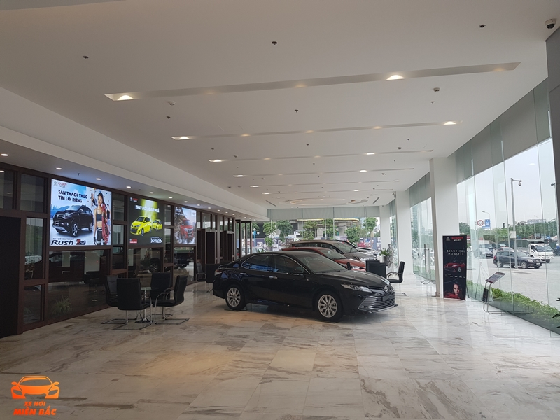 Showroom trưng bày xe rộng rãi, sang trọng đẳng cấp mô hình Lexus