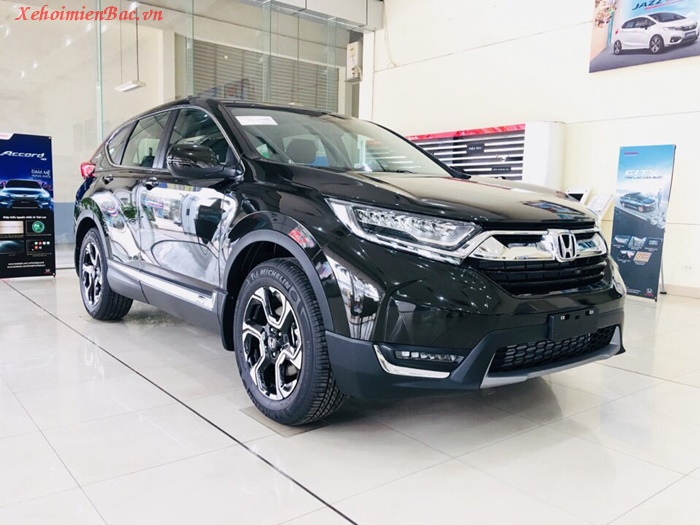 Xe Honda CR-V 2019 màu đen tại đại lý Honda ô tô Mỹ Đình