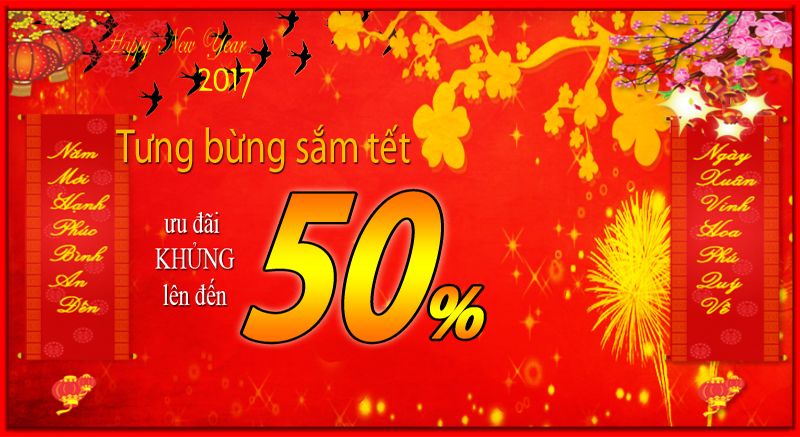 Tưng bừng sắm Tết - Chào xuân Đinh Dậu! Tưng bừng sắm Tết - Chào xuân Đinh Dậu!