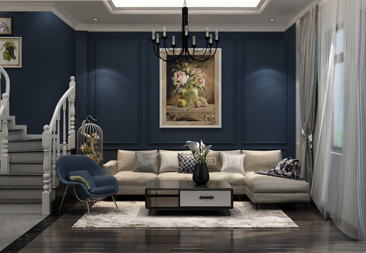 Chọn kích thước tranh phù hợp với diện tích tường, sắp xếp theo bố cục hợp lý để tạo điểm nhấn hài hòa và nghệ thuật cho không gian sống