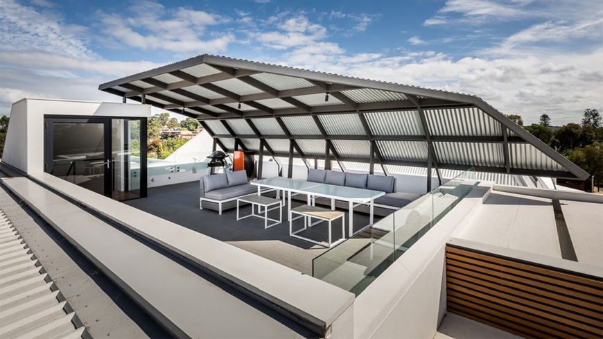 Tôn cách nhiệt 11 sóng vuông vừa có khả năng cách nhiệt, vừa có ưu điểm thoát nước tốt